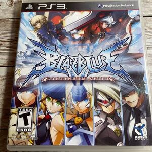 BlazBlue: Continuum Shift (Sony PlayStation 3, 2010) CIB Complete w/ Manual